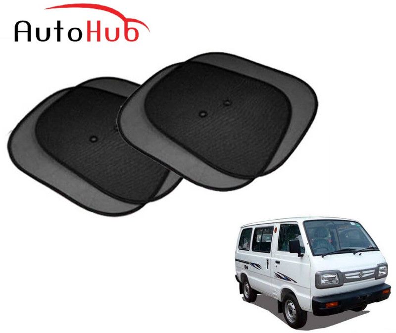 Auto Hub Side Window Sun Shade For Maruti Suzuki Omni  (Black)