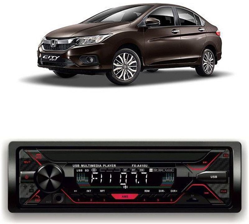 Bluedrum Car Stereo FX- A100U Car Stereo with Bluetooth, USB, SDCard , Aux B-154 Car Stereo  (Single Din)