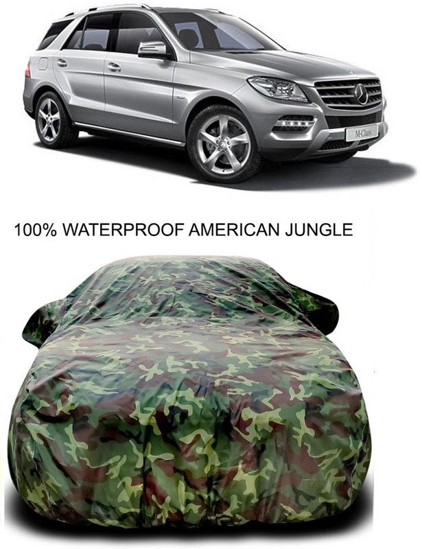 AUTOGARH Car Cover For Mercedes Benz M-Class (With Mirror Pockets)  (Multicolor)