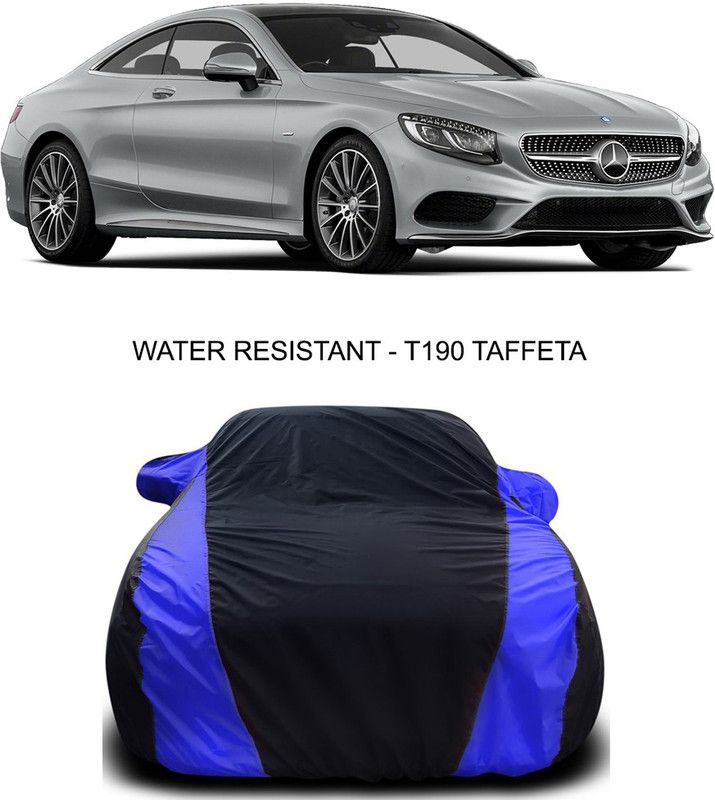 Ascension Car Cover For Mercedes Benz S-Coupe (With Mirror Pockets)  (Black, Blue)