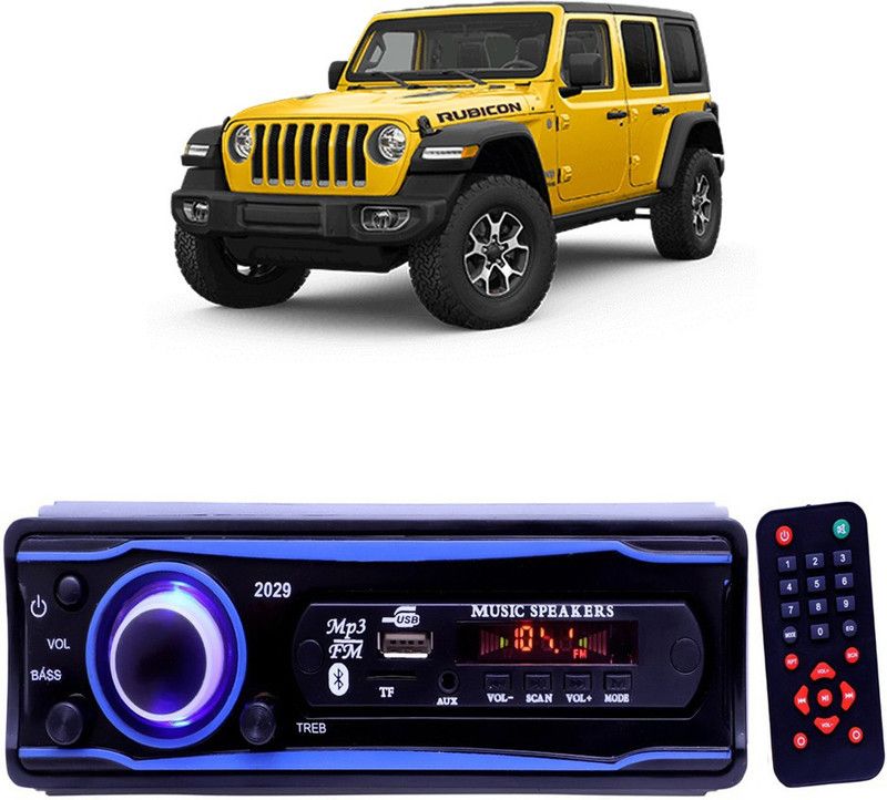 Bluedrum Blue 2029 USB/AUX/SD/BLUETOOTH/FM/MP3 BOOM MASTER STANDARD- B 226 Car Stereo  (Single Din)