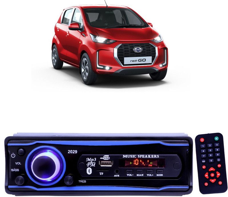EverLand Blue 2029 USB/AUX/SD/BLUETOOTH/FM/MP3 BOOM MASTER STANDARD- E 101 Car Stereo  (Single Din)