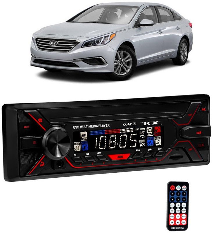 Dvis Car Stereo FX- A100U Car Stereo with Bluetooth, USB, SD Card , Aux D-1103 Car Stereo  (Single Din)