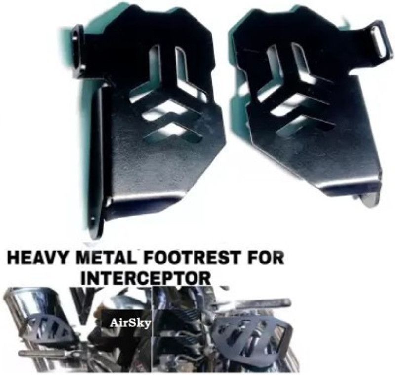 AXWee Footrest for Royal Enfield Interceptor Foot Rest  (Black)