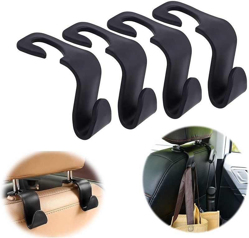 RedHooS Car headrest hooks Car Side Seat Catcher  (10 L)