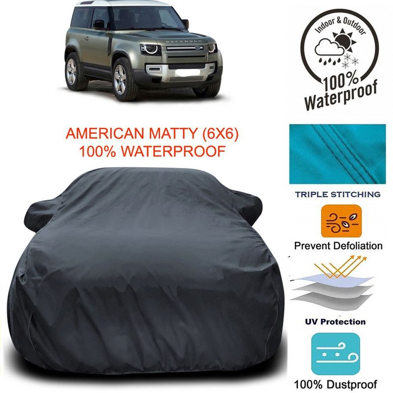Dvis Car Cover For Land Rover New Defender (With Mirror Pockets)  (Grey)