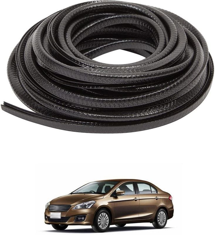 PROEDITION Plastic, Rubber Car Bumper Guard  (Black, Pack of 1, Maruti, Ciaz)
