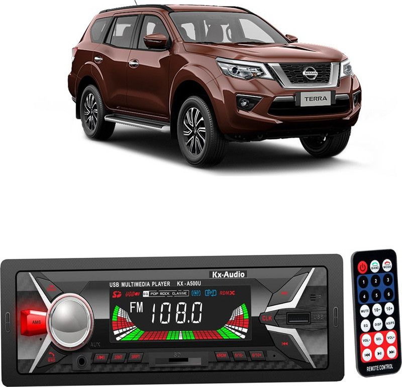 JBRIDERZ KX-A500U BLUETOOTH/USB/SD/AUX/FM/MP3 with Phone Caller Id Receiver JB-106 Car Stereo  (Single Din)