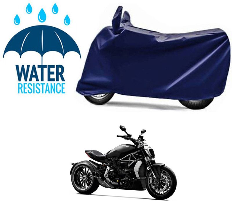 RONISH Waterproof Two Wheeler Cover for Ducati  (XDiavel, Blue)