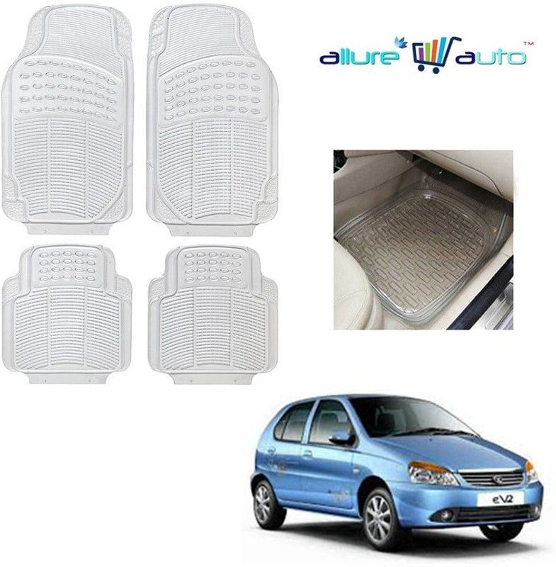 BHH Rubber Standard Mat For Universal For Car  (Clear)