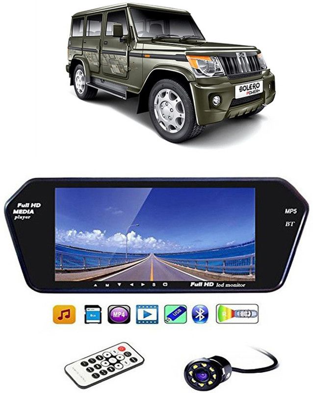 Enfield Works 7InchFull HD Touch Screen Bluetooth LED Screen & LED Reverse Camera E-3775 FullHD Touch Screen Bluetooth LED Screen&+8 LED Reverse Camera E-3775 Vehicle Camera System