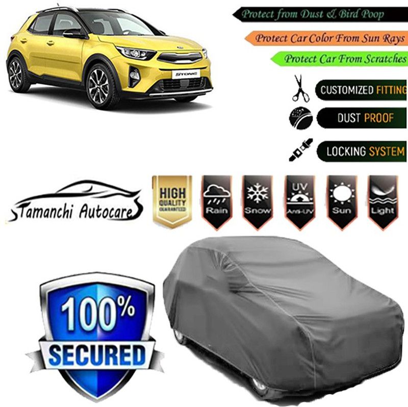 Tamanchi Autocare Car Cover For Kia Stonic  (Grey)
