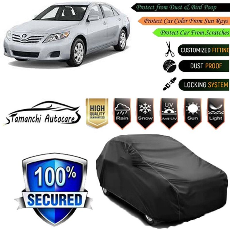 Tamanchi Autocare Car Cover For Toyota Camry  (Black)