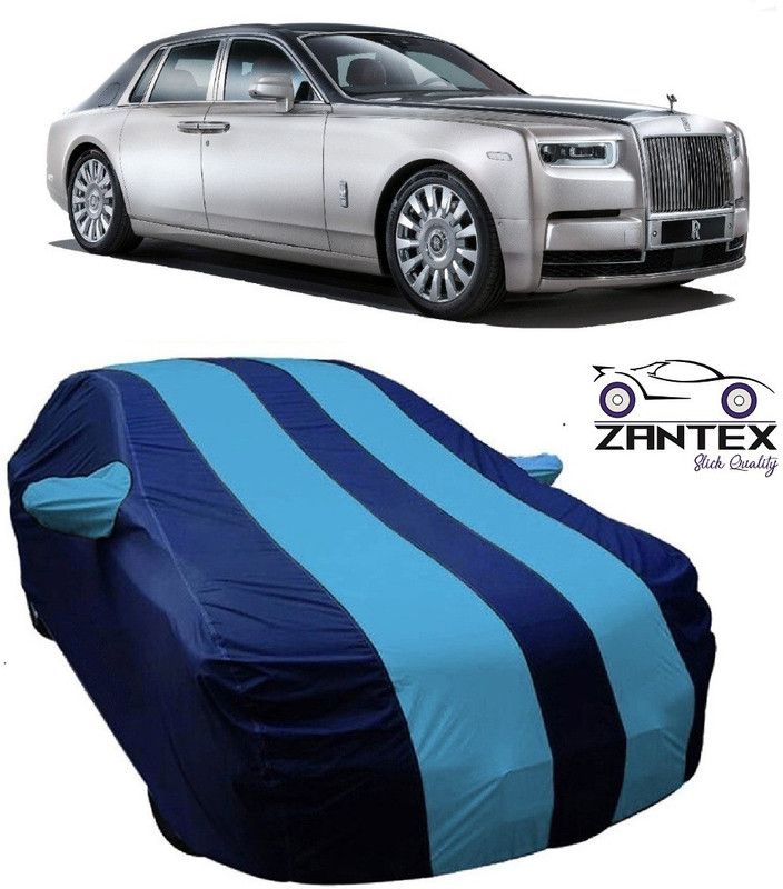 ZANTEX Car Cover For Rolls Royce Phantom (With Mirror Pockets)  (Blue)