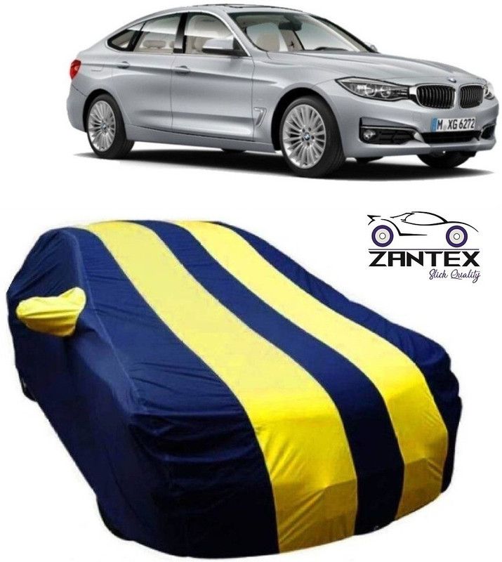 ZANTEX Car Cover For BMW 3 Series GT (With Mirror Pockets)  (Blue, Yellow)