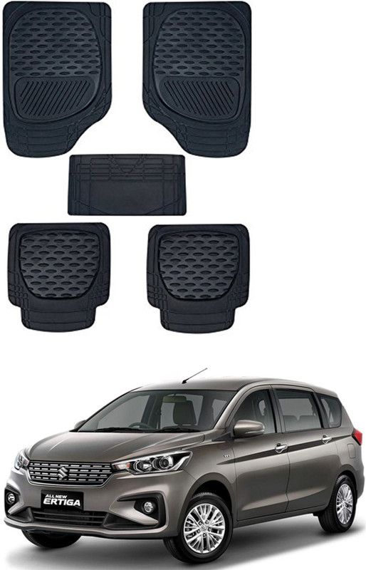 RONISH PVC Standard Mat For Maruti Suzuki Ertiga  (Black)