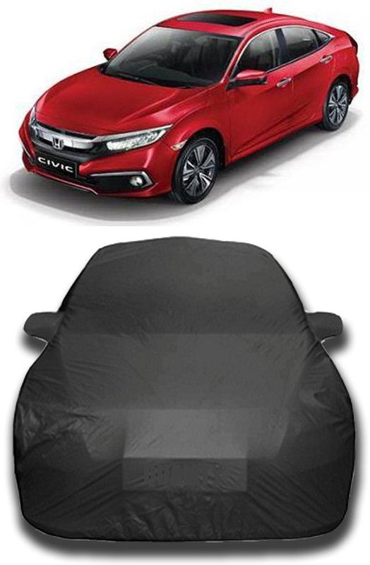 Gavya Car Cover For Honda Civic (With Mirror Pockets)  (Multicolor)