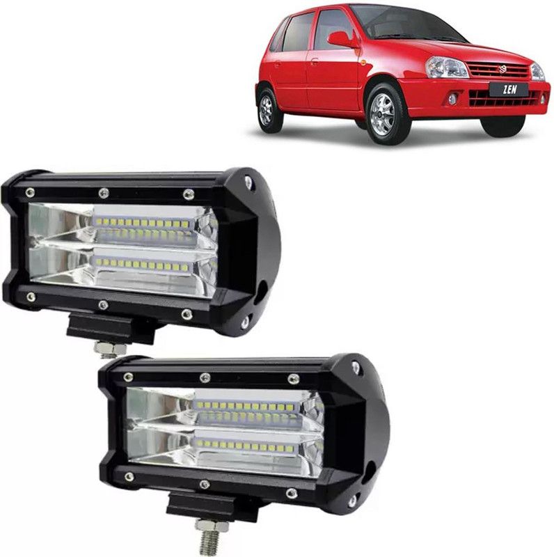 aksmit 24 LED Fog Light Set Of 2 For Zen_FL191 Fog Lamp, Back Up Lamp Car, Motorbike, Truck, Van LED for Maruti Suzuki (12 V, 72 W)  (Zen, Pack of 2)