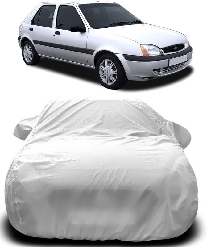 THE REAL ARV Car Cover For Ford Fiesta Old (With Mirror Pockets)  (Silver)