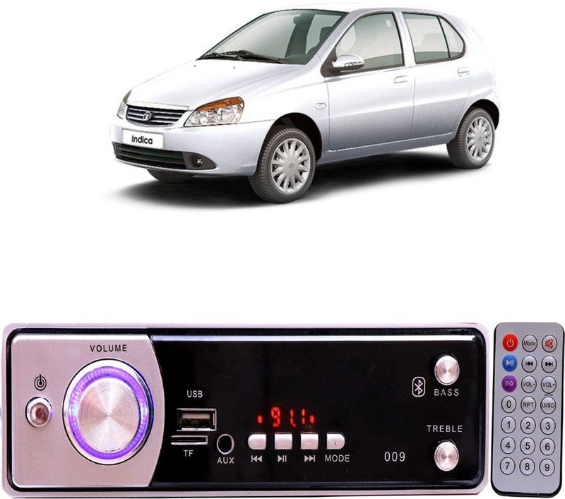 YUNEIK Silver009 BLUETOOTH/USB/SD/AUX/FM/MP3 Car Stereo ( Single Din) Y-523 Car Stereo  (Single Din)