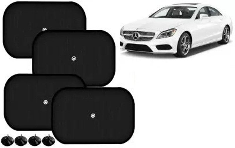 FINCOSTA Side Window Sun Shade For Mercedes Benz CLS-Class  (Black)