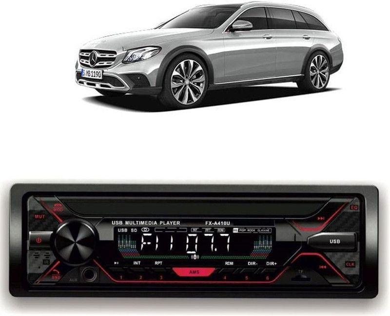 Purpleheart Car Stereo FX- A100U Car Stereo with Bluetooth, USB, SD Card , Aux P-379 Car Stereo  (Single Din)