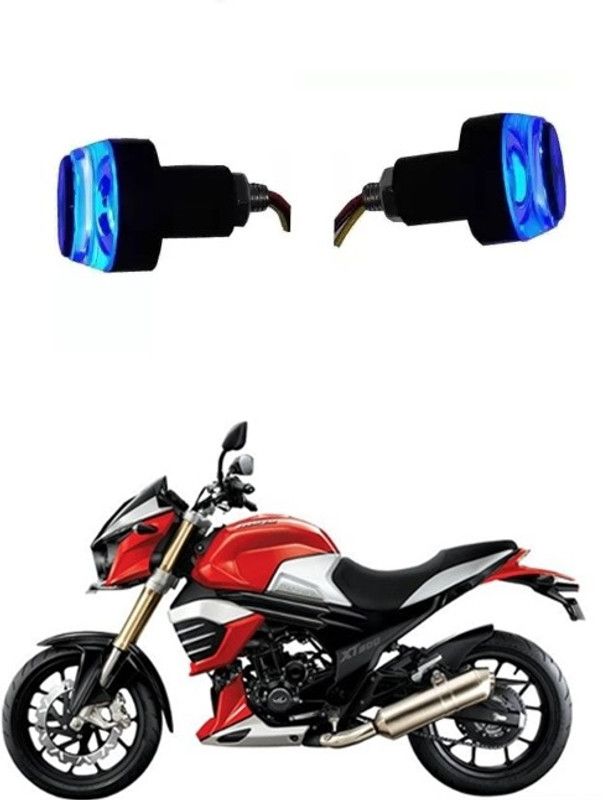 THE ONE CUSTOM HANDLE LIGHT BLUE WHITE 133 Bike Handlebar Weights  (2 Blue)