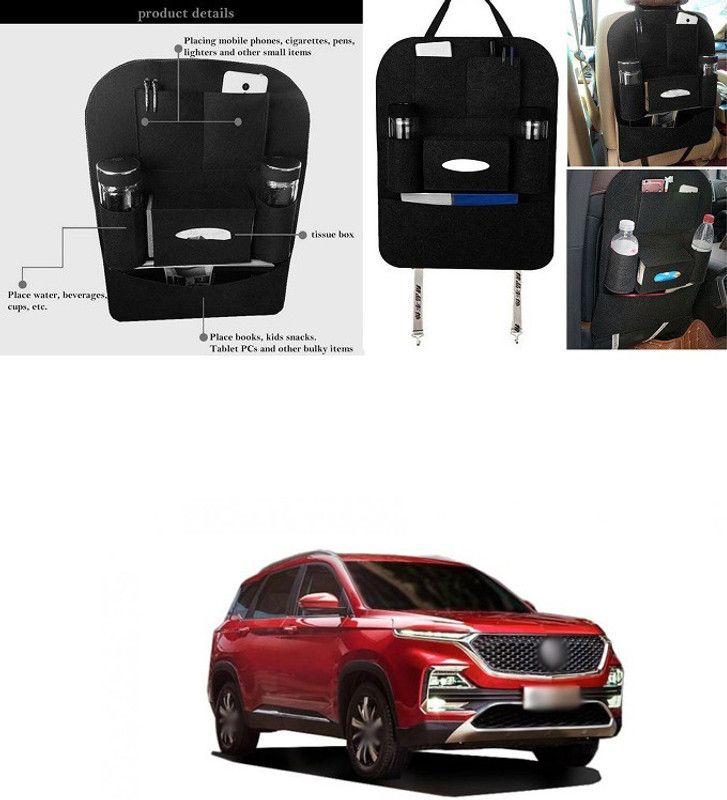 PRTEK Universal Car String Bag Car Seat Side Storage Net Bag Mesh Organizer 408 Car Storage Bag  (1 L)