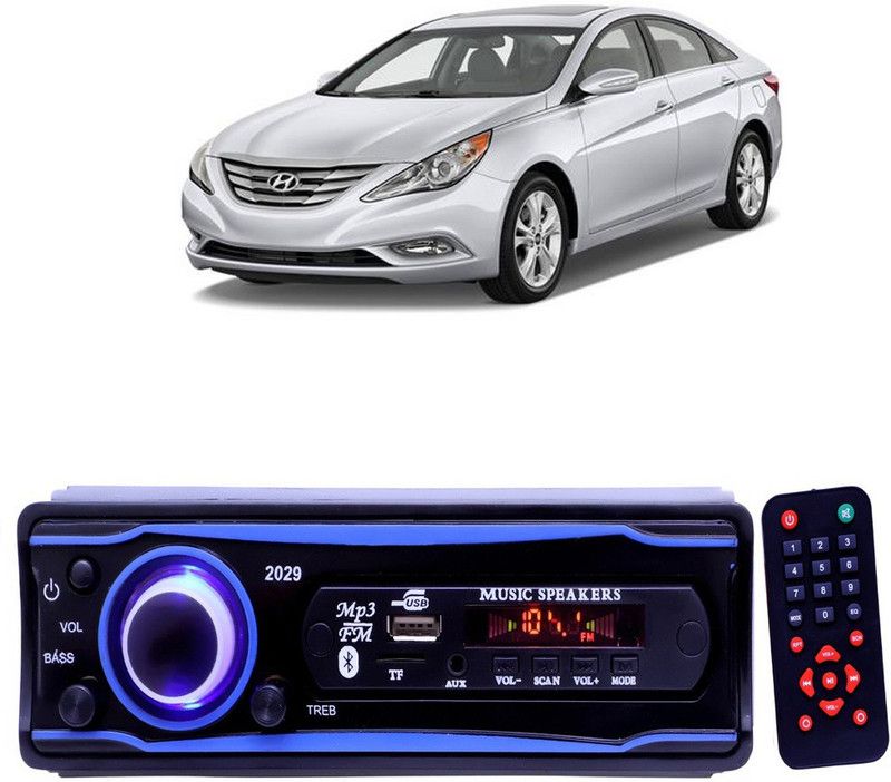 Genipap Blue 2029 USB/AUX/SD/BLUETOOTH/FM/MP3 BOOM MASTER STANDARD- G 200 Car Stereo  (Single Din)
