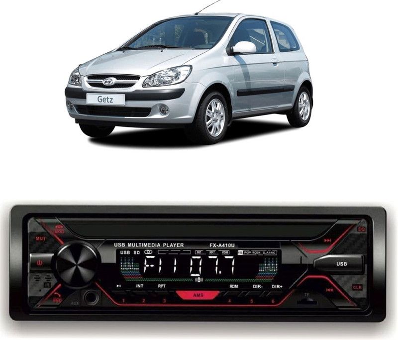 Purpleheart Car Stereo FX- A100U Car Stereo with Bluetooth, USB, SD Card , Aux P-181 Car Stereo  (Single Din)