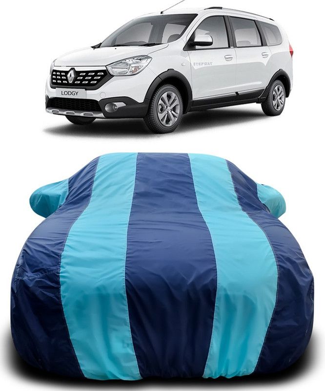 Genipap Car Cover For Renault Lodgy (With Mirror Pockets)  (Blue, Blue)