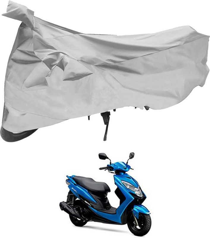 TGP GROUP Waterproof Two Wheeler Cover for Suzuki  (Swish, Silver)