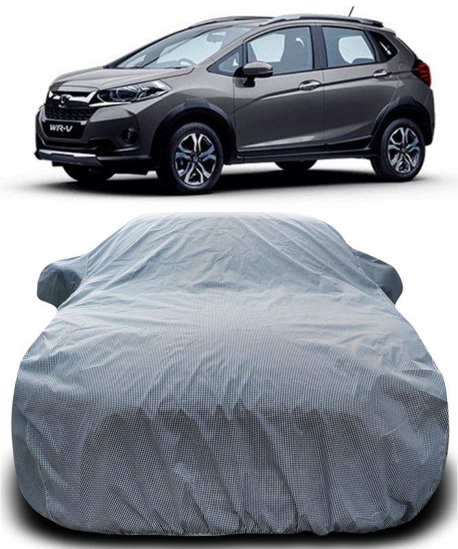 ARN Car Cover For Honda WRV (With Mirror Pockets)  (Black, White)