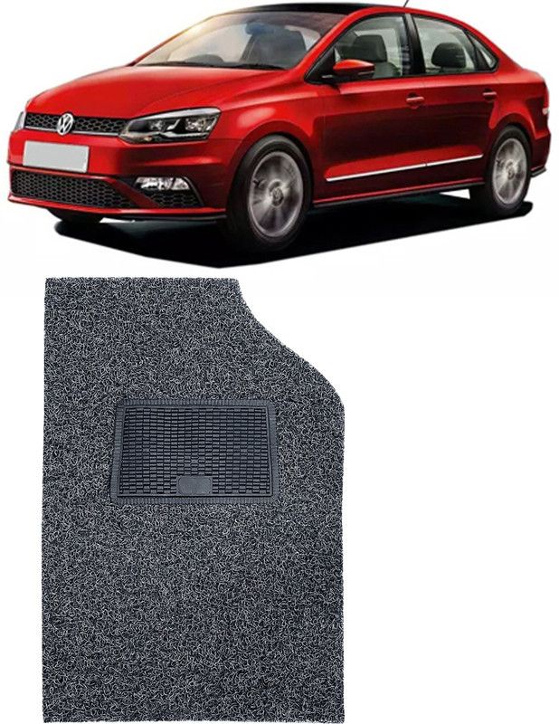 Kingsway PVC Standard Mat For Volkswagen Vento  (Grey, Black)
