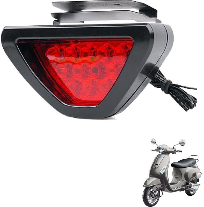 KOZDIKO Triangular RB220 Brake Light Motorbike LED for Piaggio (12 V, 55 W)  (Vespa VXL 150, Pack of 1)