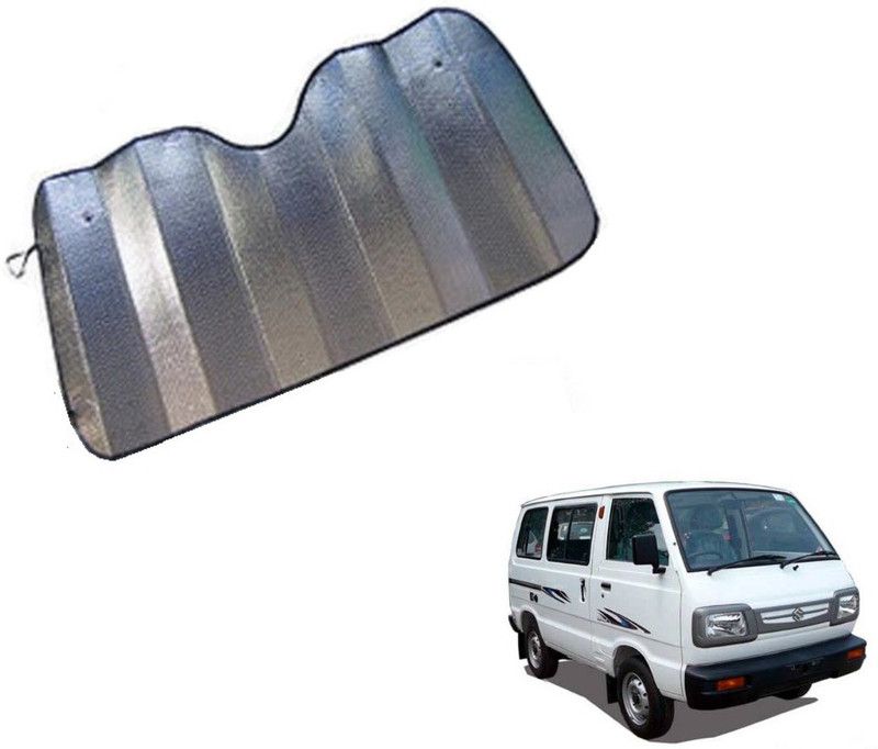 MOCKHE Dashboard Sun Shade For Maruti Suzuki Omni  (Silver)