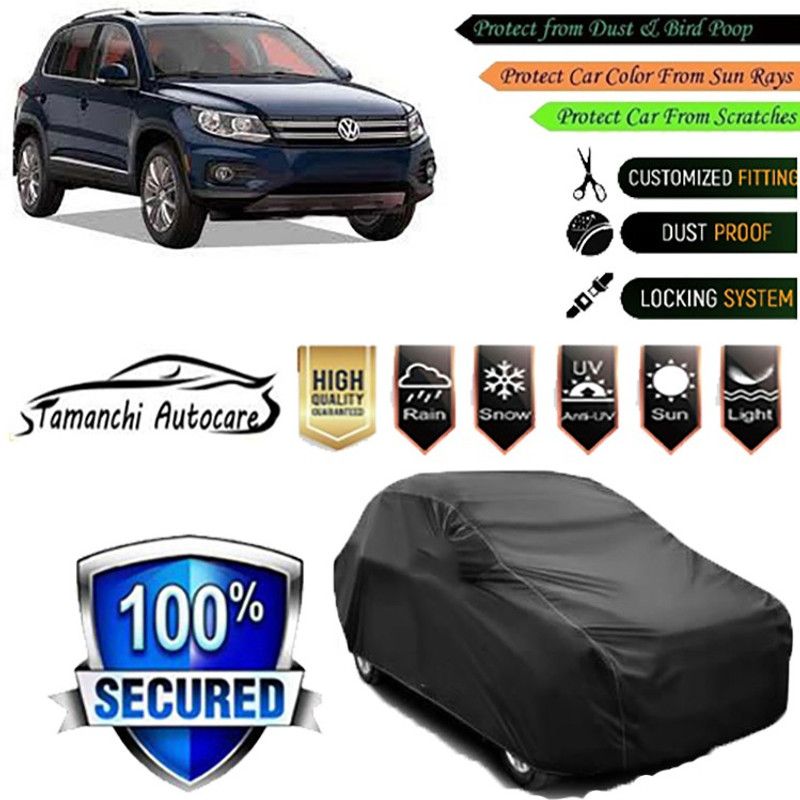 Tamanchi Autocare Car Cover For Volkswagen Universal For Car  (Black)