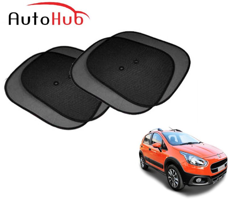 Auto Hub Side Window Sun Shade For Fiat Avventura  (Black)