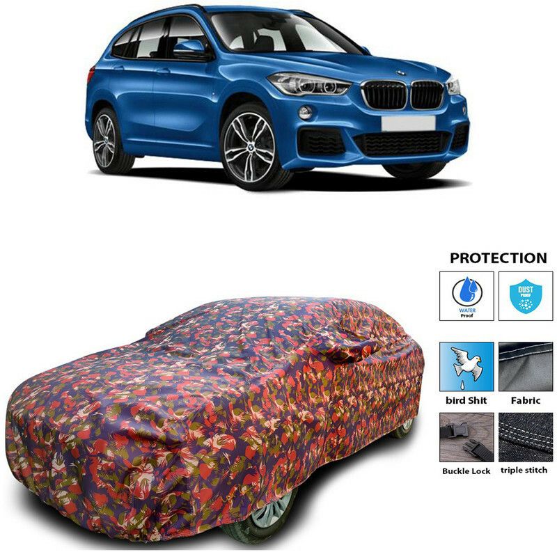 Ascension Car Cover For BMW X1 (With Mirror Pockets)  (Multicolor)