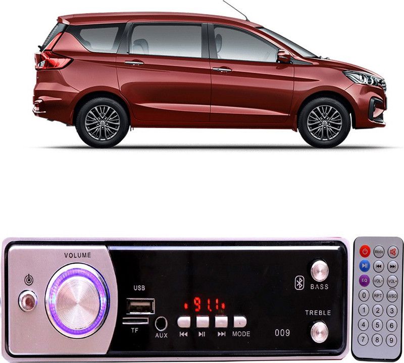 Bluedrum Silver009 BLUETOOTH/USB/SD/AUX/FM/MP3 Car Stereo ( Single Din) B-321 Car Stereo  (Single Din)