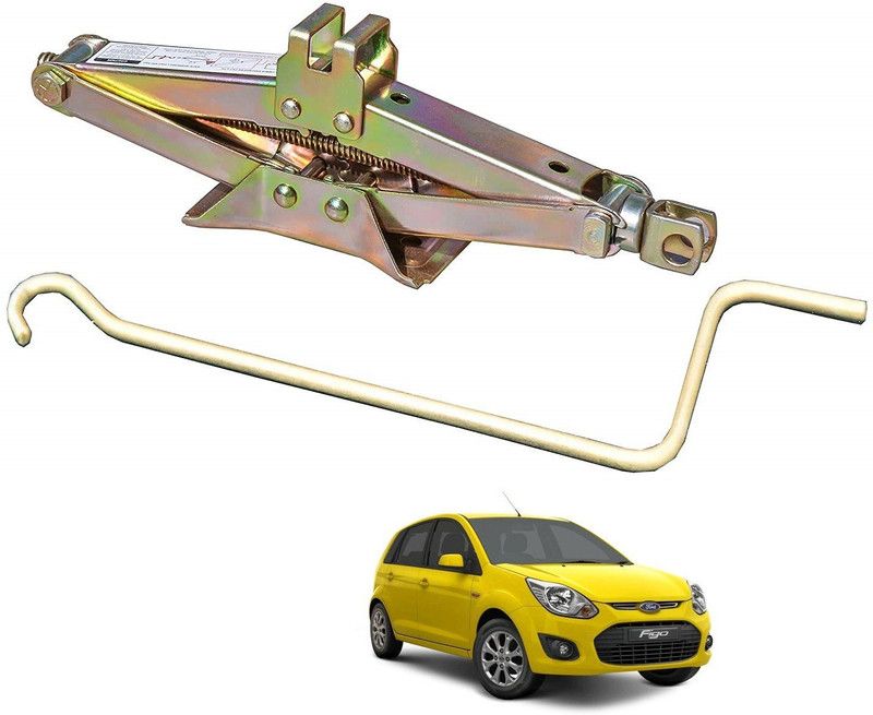 AuTO ADDiCT Manual Scissor car Jack For Ford Figo Old Vehicle Jack  (1000 kg)
