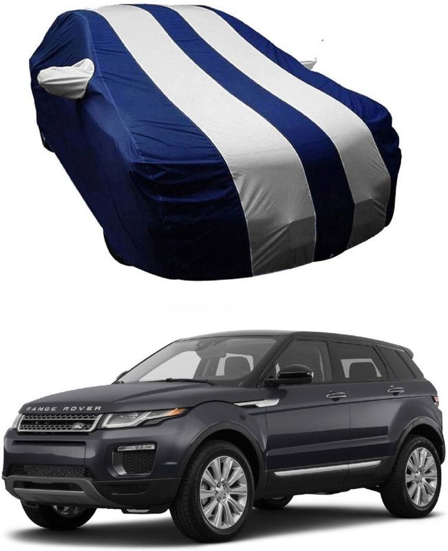 NEXTON Car Cover For Land Rover Evoque (With Mirror Pockets)  (Blue, White)