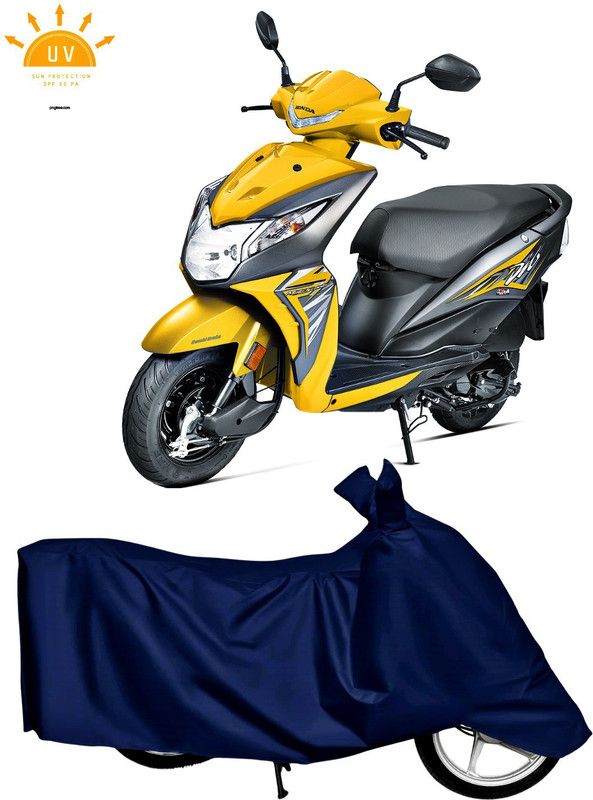 collection zone Waterproof Two Wheeler Cover for Honda  (Dio, Blue)