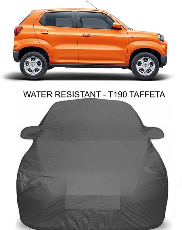 CoNNexXxionS Car Cover For Maruti Suzuki S-Presso (With Mirror Pockets)  (Grey)