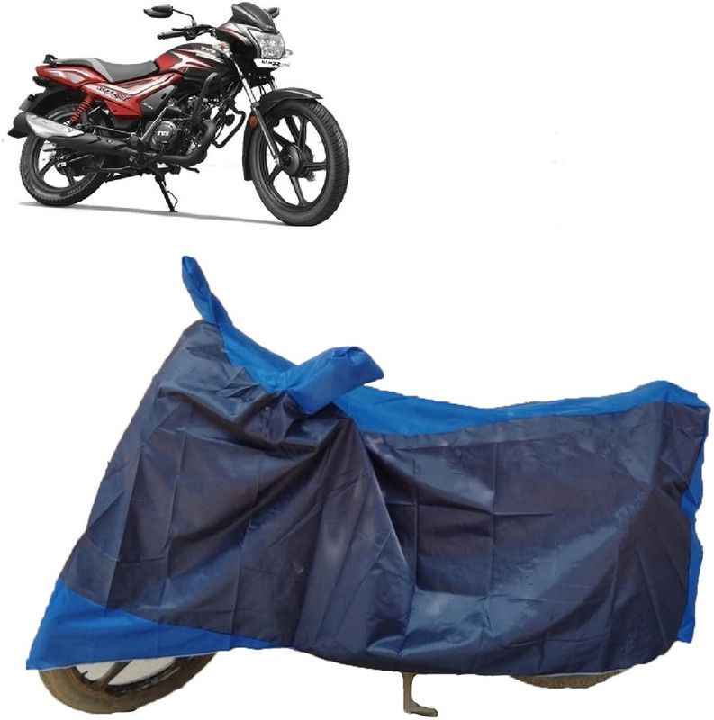 ANTOFY Two Wheeler Cover for TVS  (Star City Plus, Multicolor)