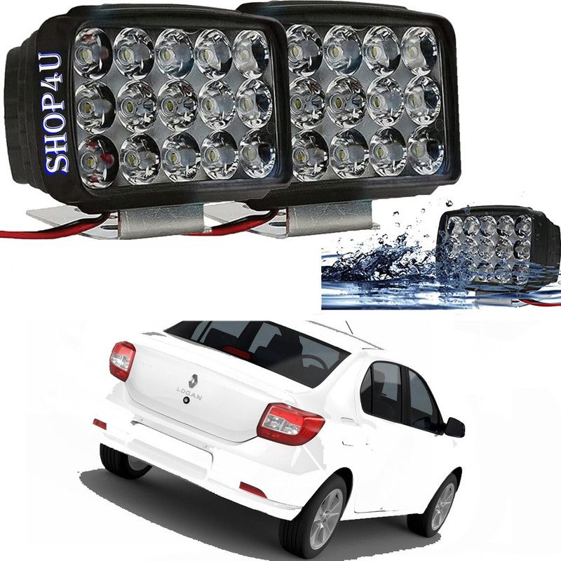 SHOP4U LED Fog Lamp Unit for Renault Logan