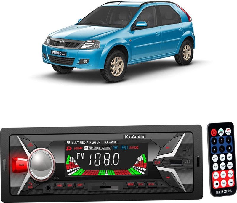 JBRIDERZ KX-A500U BLUETOOTH/USB/SD/AUX/FM/MP3 with Phone Caller Id Receiver JB-1726 Car Stereo  (Single Din)