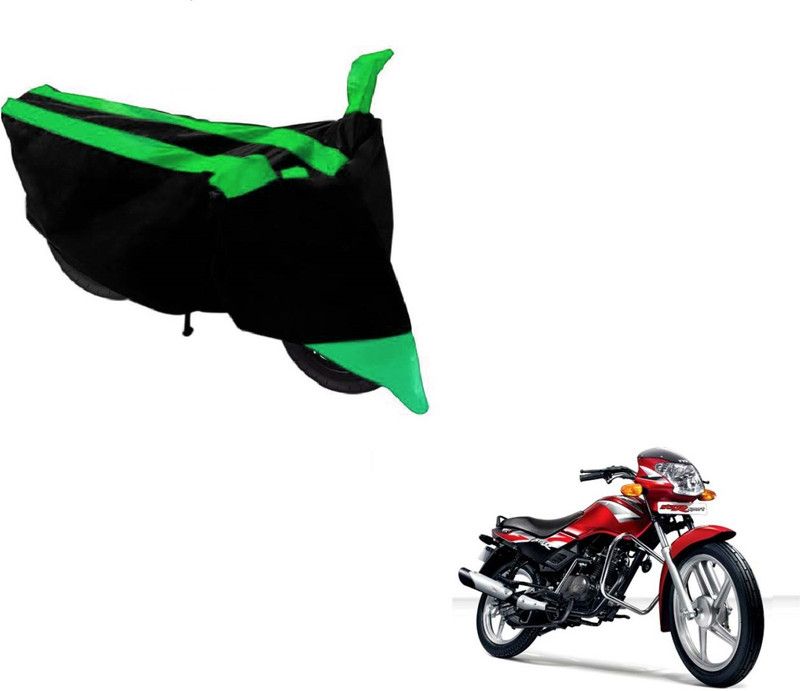 AUTYLE Two Wheeler Cover for TVS  (Star Sport, Black, Green)