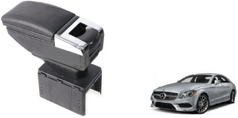 Auto Oprema Centre Car Armrest Beige Color Aar-64 Car Armrest  (Mercedes Benz, C280)