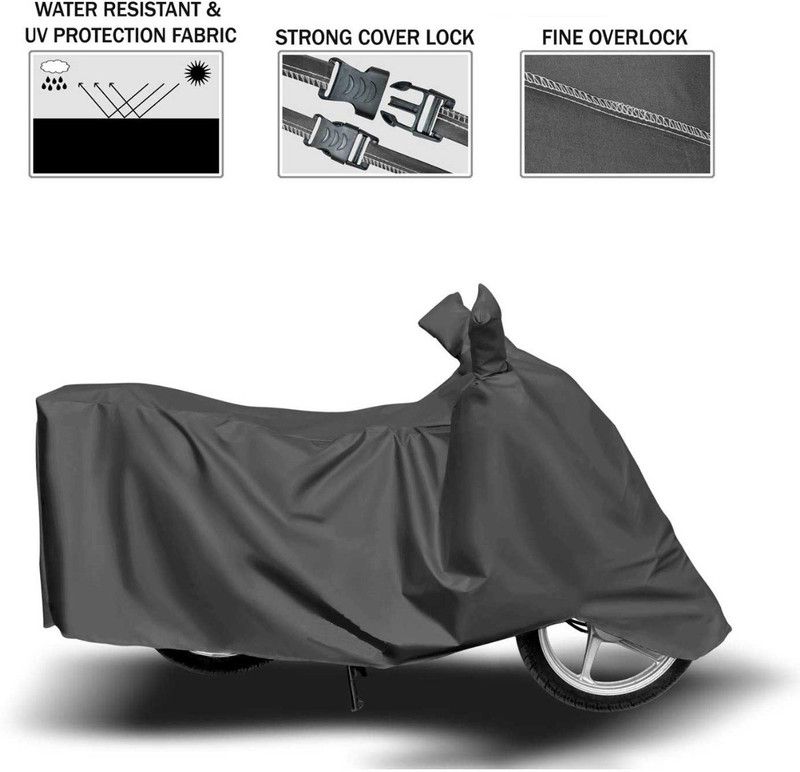 Aamaya Store Two Wheeler Cover for Yamaha  (Aerox 155 Maxi BS6, Grey)